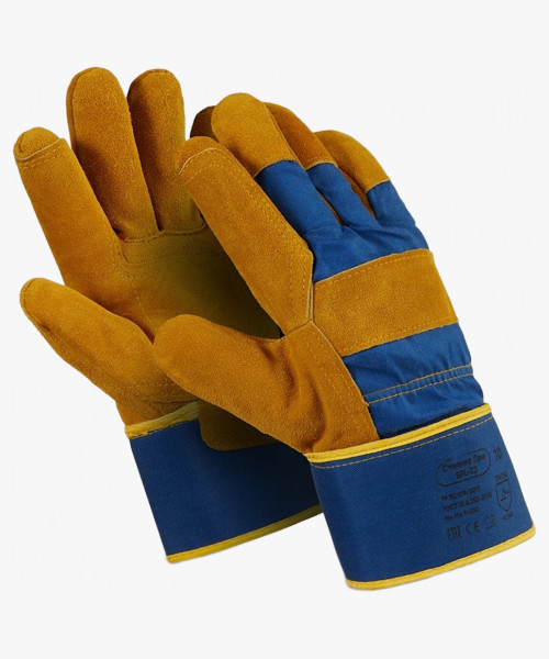 Перчатки Manipula Specialist® Сталкер Про (спилок/ткань+интерлок), SPL-72/MG-292