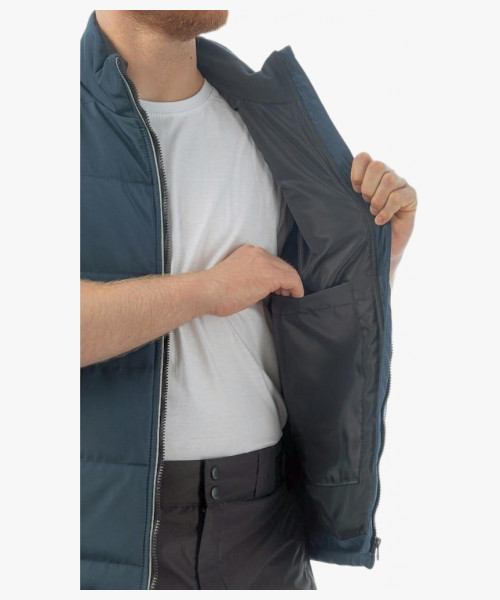 Жилет утеплённый Brodeks KW101, цвет синий, чёрный