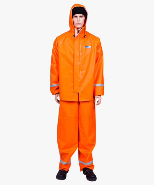 Костюм рыбака Fisherman`s WPL (500 гр/м2) оранжевый (ЧЗ)