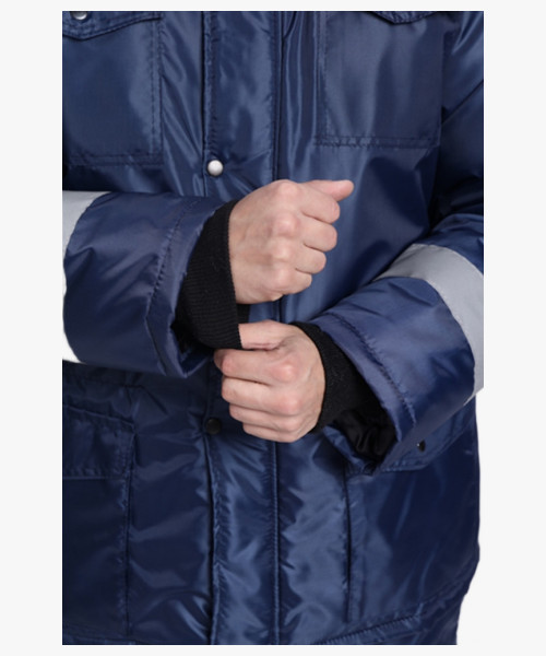 Костюм зимний Мастер Д (тк.Оксфорд) п/к, т.синий