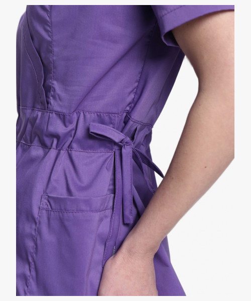 Костюм женский хирургический Модерн-004 (тк.Стрейч,120) MedLine, сиреневый