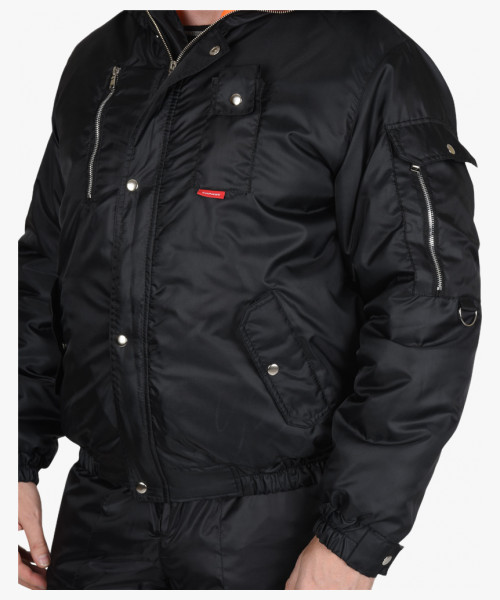 Костюм СИРИУС-АЛЯСКА куртка, п/к черный