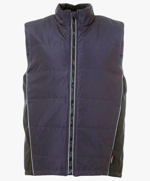 Жилет утеплённый Brodeks KW101, цвет серый, чёрный