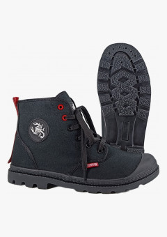 Кеды высокие Скорпион Комфорт ПУ-Р (арт.1650), черный