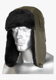Шапка-ушанка СИРИУС-ЕВРО хаки