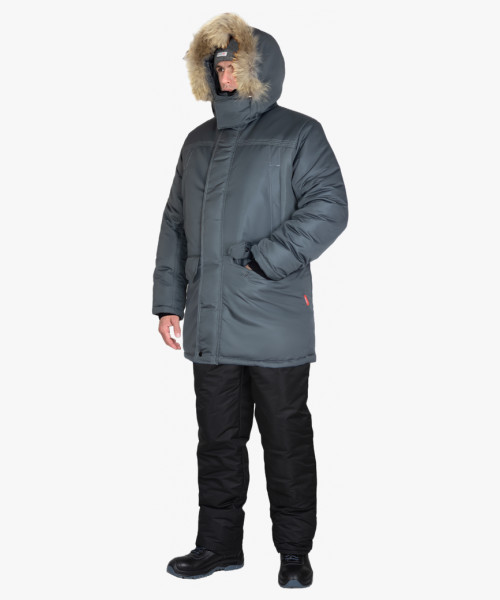 Куртка СИРИУС-КАЙКОР тёмно-серая