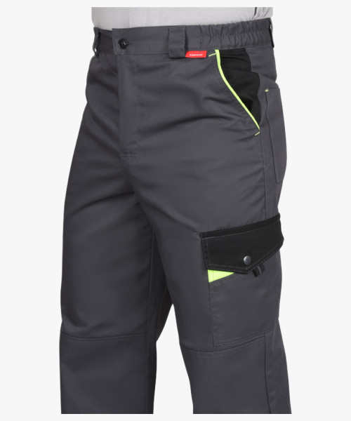 Костюм мужской летний СИРИУС-ПРЕСТИЖ куртка, брюки, СВ кант, серый