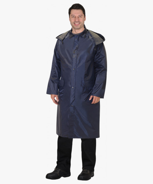 Плащ влагозащитный ТУРИСТ (200 гр/м2) синий