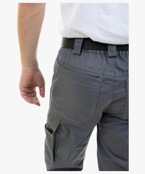 Брюки летние мужские Brodeks KS301, цвет серый