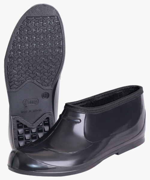 Галоши садовые черные утепленные