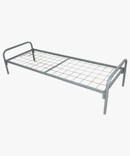 Кровать металлическая односпальная С-С1 (К-1.700СП 100х100 эконом)