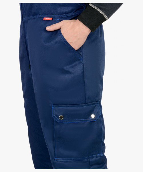 Костюм мужской зимний СИРИУС-ТИТАН куртка, п/к, синий