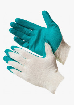 Перчатки ХБ ОБЛИВКА ЛАТЕКСОМ