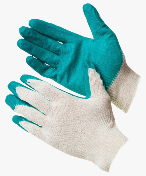 Перчатки ХБ ОБЛИВКА ЛАТЕКСОМ