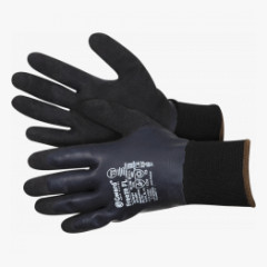 FREEZE FL черный. Перчатки утепленные двухслойные со вспененным латексным покрытием