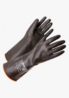 Перчатки АМПАРО™ Альфа 200 (латекс 0,80мм К80Щ50), 6820