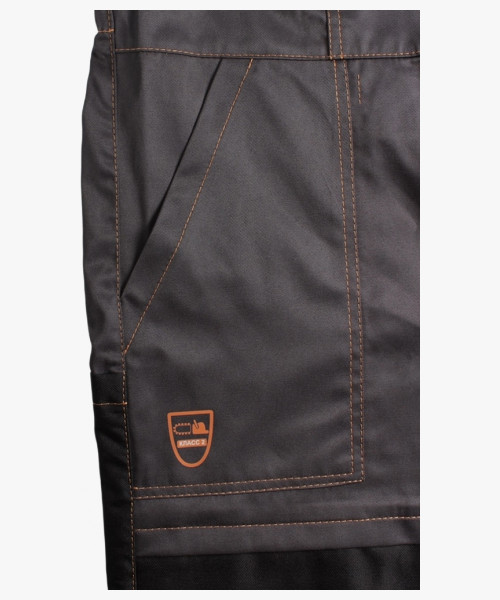 Костюм лесоруба Волат-Урбан СОП (тк.Нортон,262) п/к, серый/черный/оранжевый