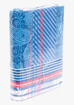 КПБ 1,5сп бязь 100 гр. (1 нав. 70х70), цветной