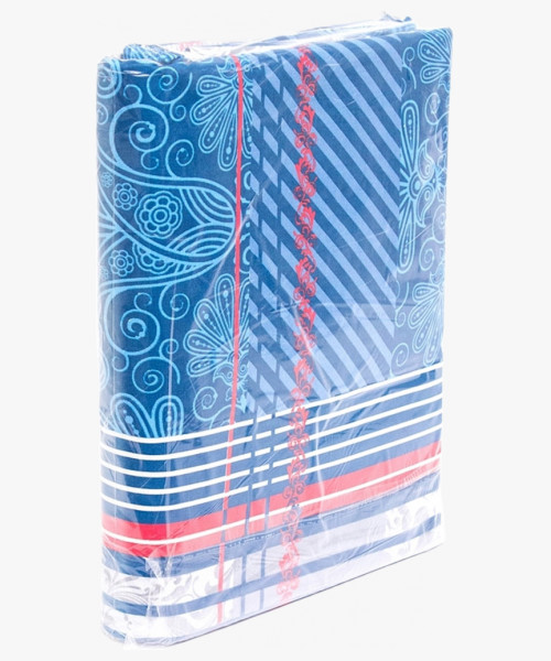 КПБ 1,5сп бязь 100 гр. (1 нав. 70х70), цветной