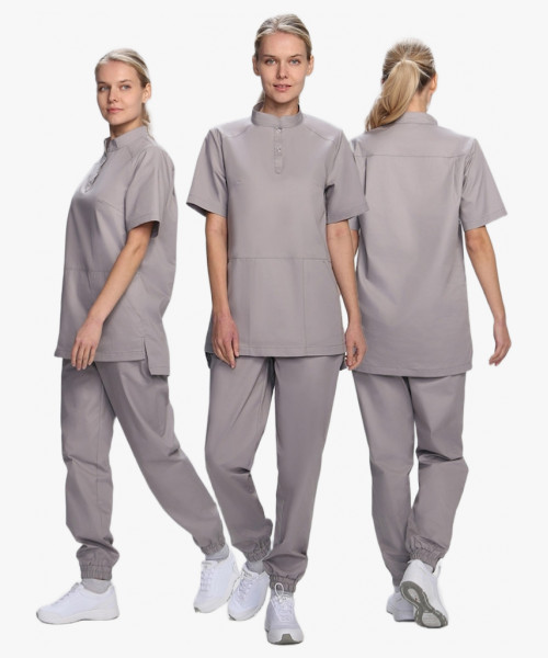 Костюм женский MedLine® Ева (тк.Смесовая,145), св.серый