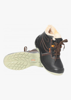 Ботинки (иск.мех) Мистраль МП МС ПУ/ТПУ (SJ8055 W)
