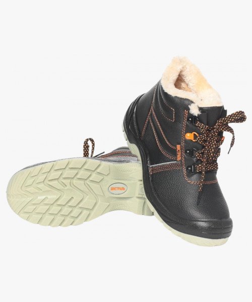 Ботинки (иск.мех) Мистраль МП МС ПУ/ТПУ (SJ8055 W)