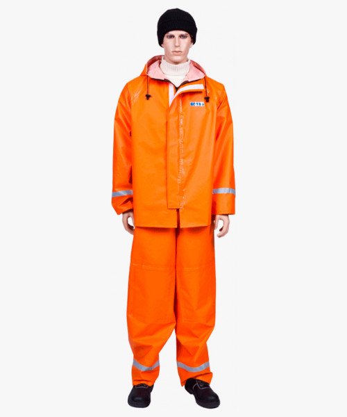Костюм рыбака Fisherman`s WPL (500 гр/м2) оранжевый (ЧЗ)