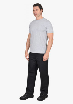 Футболка меланж серый СИРИУС-СТАНДАРТ 160г/м2 в уп.100 шт. за шт.