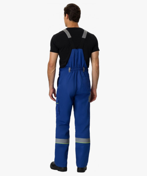 Костюм Практик СОП (тк.Смесовая,210) п/к, васильковый/серый