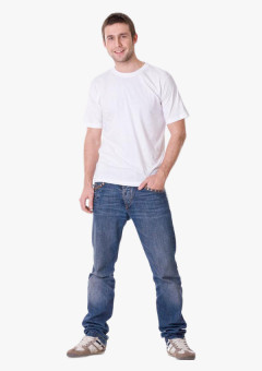 Футболка белая 160г/м2