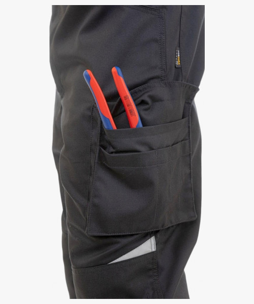 Полукомбинезон летний мужской Brodeks KS402, цвет чёрный