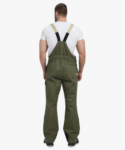 Костюм Вектрон-2 (тк.Смесовая МВО,240) п/к, хаки/черный/бежевый