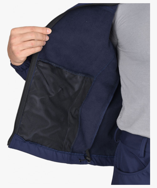 Костюм СИРИУС-АЗОВ синий софтшелл пл 350 г/кв.м