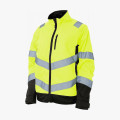 Куртка сигнальная женская Brodeks KS229, цвет жёлтый, чёрный