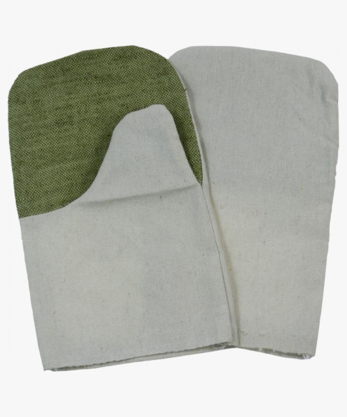 Рукавицы х/б с брезентовым наладонником (240 гр/м2)