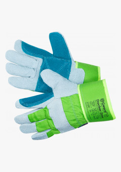 Docker Zima Перчатки утепленные комбинированные из спилка c усиленной ладонью