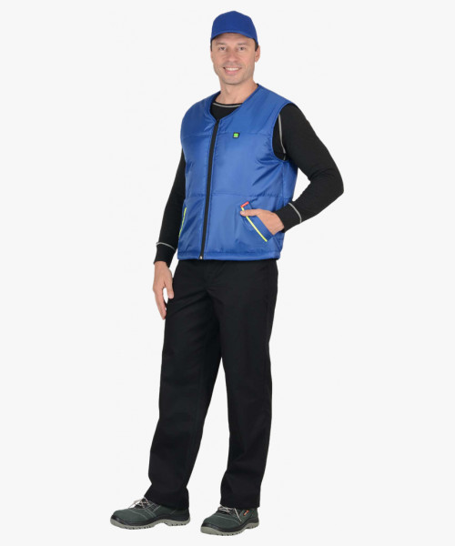 Жилет СИРИУС-КАССИР васильковый