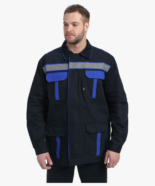 Костюм Итрорис-2 СОП (тк.Саржа,250) п/к, т.синий/васильковый