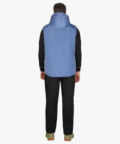 Жилет утеплённый СИРИУС-ЗОДИАК голубой