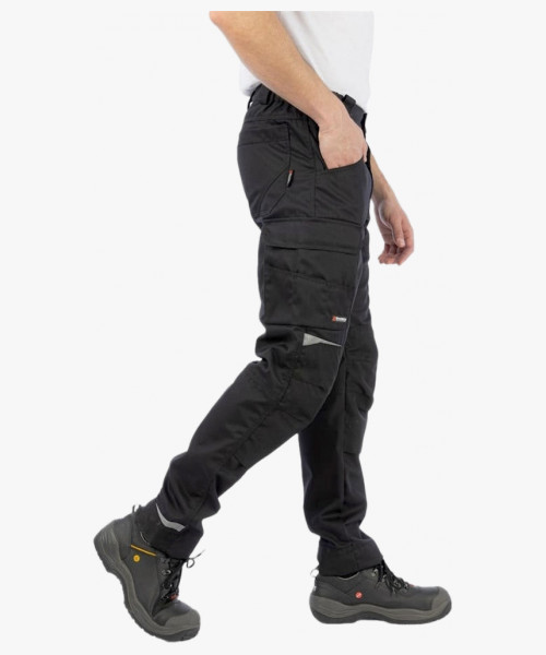 Брюки летние мужские Brodeks KS302, цвет чёрный