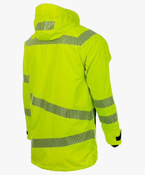 Куртка-парка сигнальная летняя Brodeks KS223, цвет жёлтый