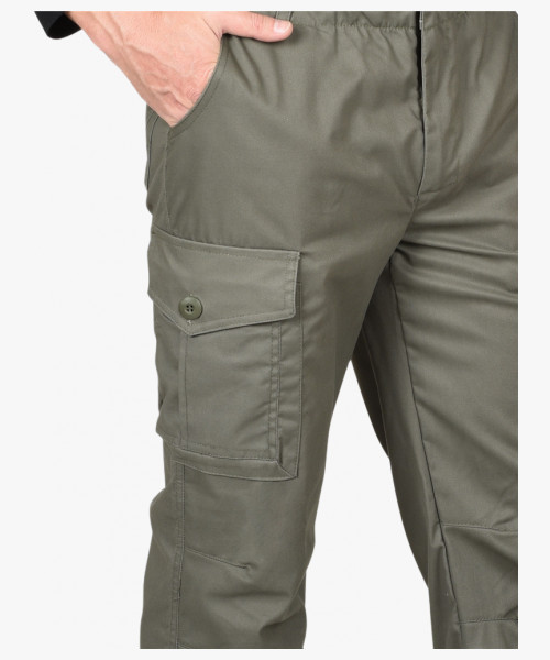 Брюки СИРИУС-ТАКТИК олива тк. механический стрейч с ВО