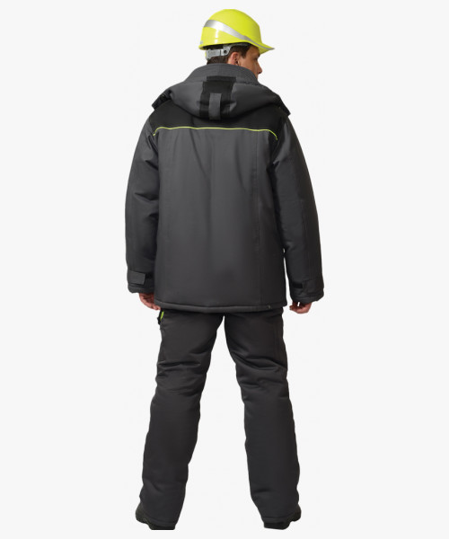 Костюм мужской зимний СИРИУС-ХОВАРД куртка, брюки, серый