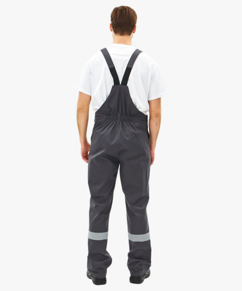 Костюм Липецк-2 СОП CH (тк.Смесовая,280) п/к, т.серый/оранжевый