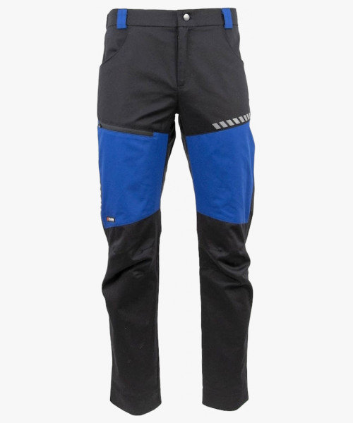 Брюки летние мужские Brodeks KS334, цвет синий, чёрный