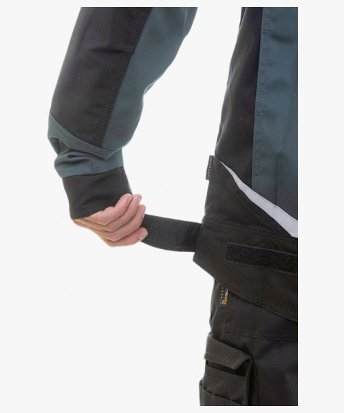 Куртка летняя мужская Brodeks KS202, цвет хвойный, чёрный