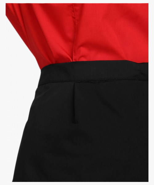 Костюм женский повара Шеф (тк.ТиСи), черный/красный