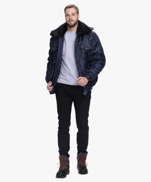 Куртка зимняя Старт (тк.Оксфорд), т.синий