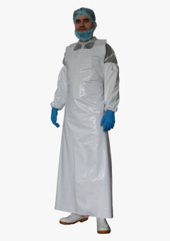 Фартук ЛАРИСАН полиуретановый облегченный (83х150) белый (ФАР011)