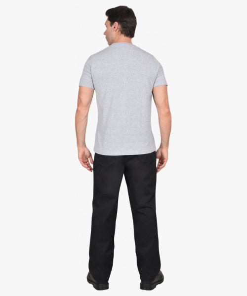 Футболка меланж серый  160г/м2